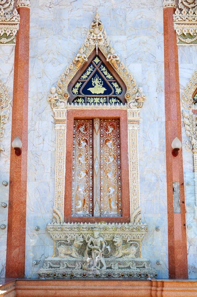 Arte buddhista nel tempio — Foto Stock