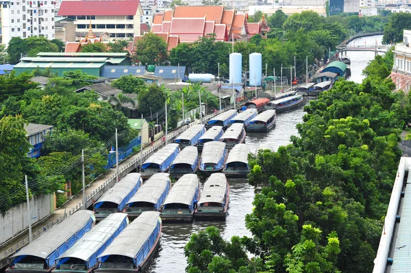 Kanäle in Bangkok — Stockfoto