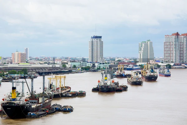 Chao Praya River in Bangkok, Thailand — Stock Photo, Image