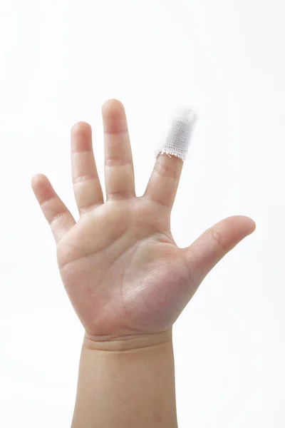Child finger accident — Stock Photo, Image