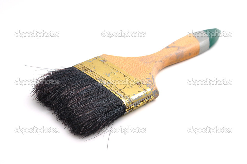 Old paint brush