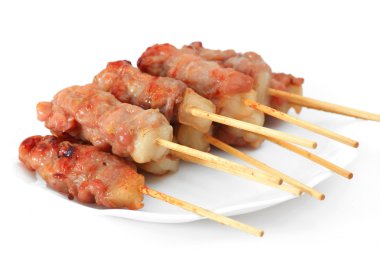 kavrulmuş domuz eti