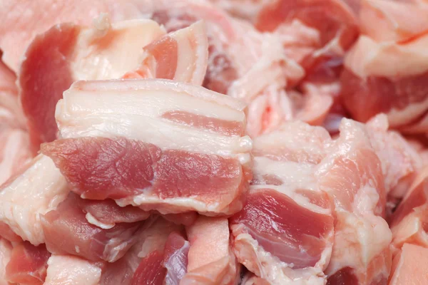 Varkensvlees buikspek segmenten — Stockfoto