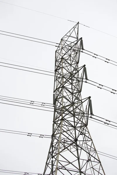 Πύργος γραμμών ηλεκτρικής ενέργειας — Φωτογραφία Αρχείου
