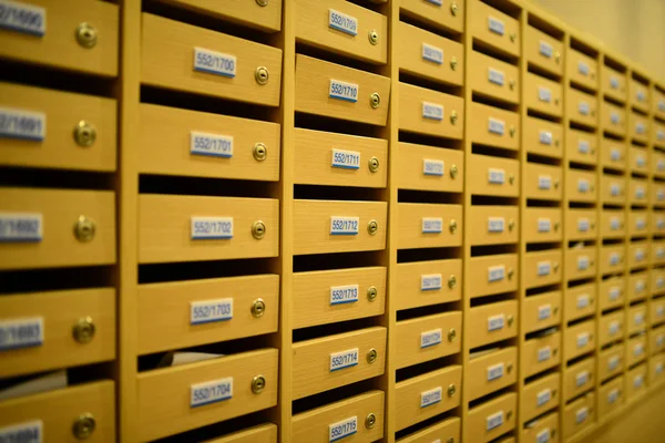 Mailboxs — стоковое фото