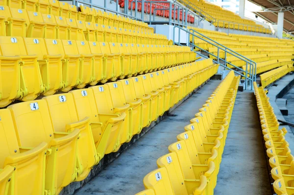 Sedadla na stadionu — Stock fotografie