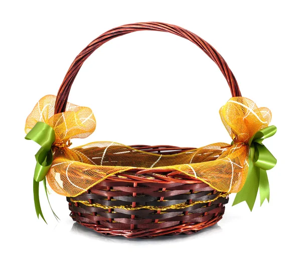 Wicker basket — Stock Photo, Image