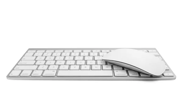 Wireless keyboard and mouse — Stok fotoğraf