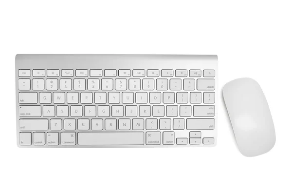 Tastiera e mouse wireless — Foto Stock