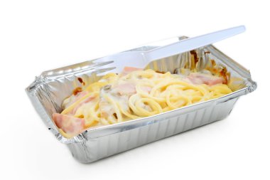 kremsi soslu spagetti