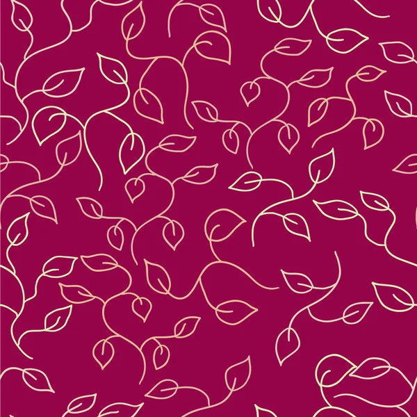 落書きの花柄のパターン — ストックベクタ