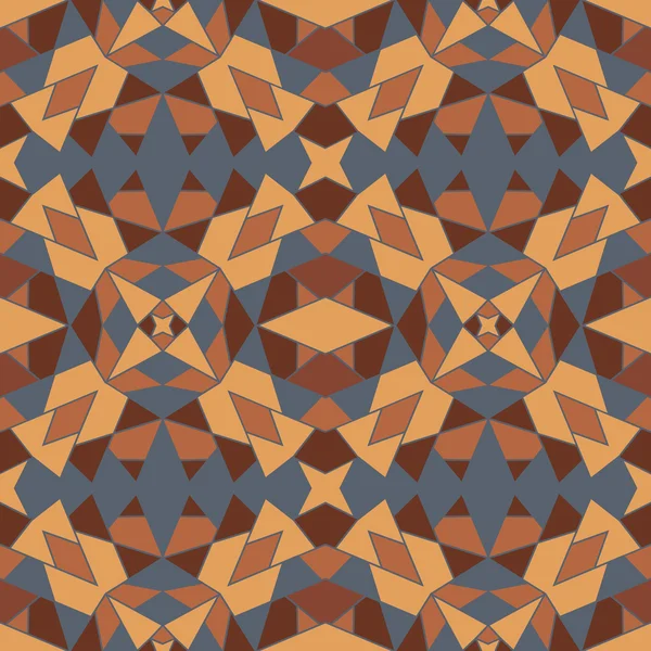 Geometrisches nahtloses abstraktes Muster — Stockvektor