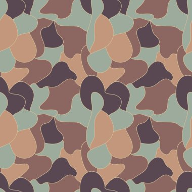 kesintisiz geometrik soyut desen