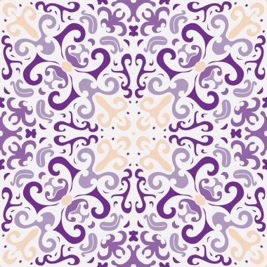 kesintisiz geometrik soyut desen