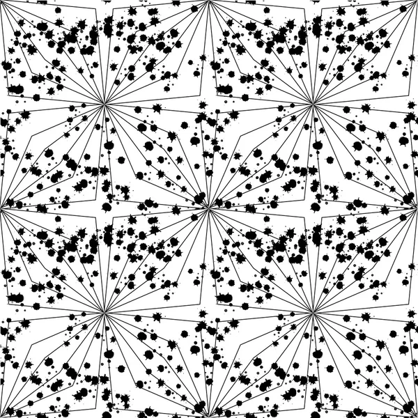 Modello geometrico astratto senza cuciture — Vettoriale Stock