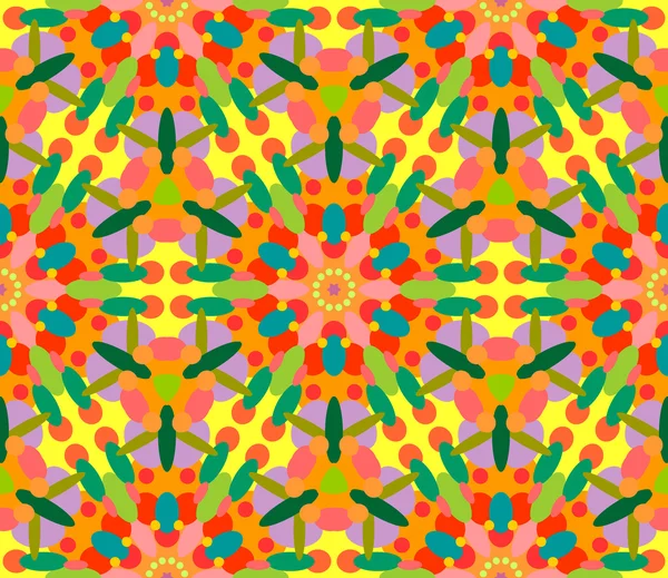 幾何学的なシームレスな抽象的なパターン — ストックベクタ