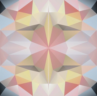 geometrik üçgen hipster retro arka plan