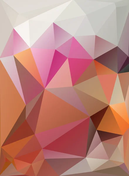 Triangle mosaïque colorée toile de fond . — Image vectorielle