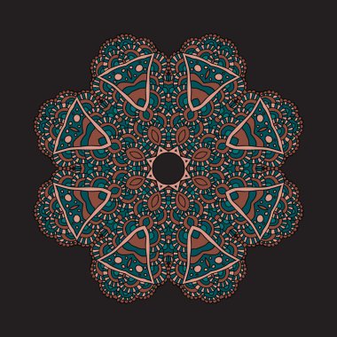 Dekoratif yuvarlak dantel modeli