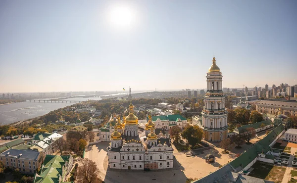 Kiev Ucraina Ottobre 2021 Kiev Pechersk Lavra Kiev Vista Dal — Foto Stock