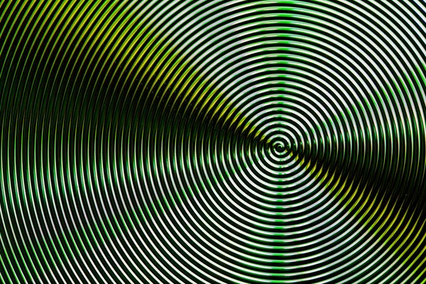 spiral green metal textured pattern, background