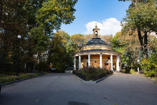Киев Украина Октября 2021 Года Аскольдова Могила Церковь Святого Николая — стоковое фото