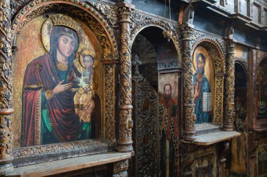 Drohobych, Ukrayna - Temmuz 2021: Drohobych, Ukrayna 'daki Kutsal Haç Kilisesi