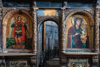 Drohobych, Ukrayna - Temmuz 2021: Drohobych, Ukrayna 'daki Kutsal Haç Kilisesi