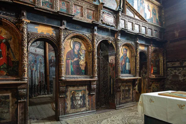 Дрогобич Україна Липень 2021 Внутрішня Частина Церкви Святого Хреста Дрогобичі — стокове фото