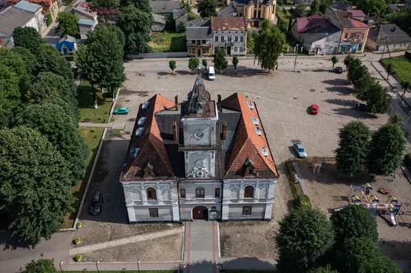 Dobromyl Ukraine July 2021 Town Hall Dobromyl Ukraine — Stock Photo, Image