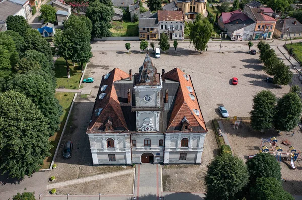 Dobromyl Ukraine July 2021 Town Hall Dobromyl Ukraine — Stock Photo, Image