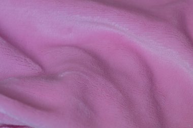 Pembe kadife kumaş desenli arka plan