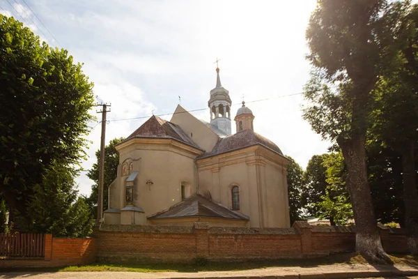 Dobromyl Ukraine Juli 2021 Katholische Kirche Der Verklärung Gottes Dobromyl — Stockfoto