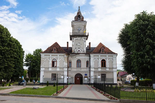 Dobromyl Ucrânia Julho 2021 Câmara Municipal Dobromyl Ucrânia — Fotografia de Stock