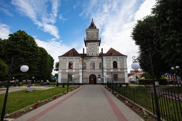 Dobromyl Ucrânia Julho 2021 Câmara Municipal Dobromyl Ucrânia — Fotografia de Stock