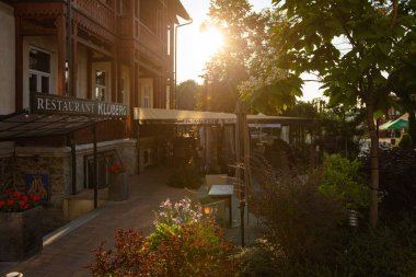 Truskavets, Ukrayna - 7 Temmuz 2021: Truskavets, Ukrayna