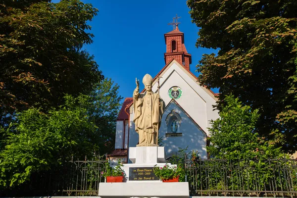 Truskavets Oekraïne Juli 2021 Kerk Van Hemelvaart Van Heilige Maagd — Stockfoto
