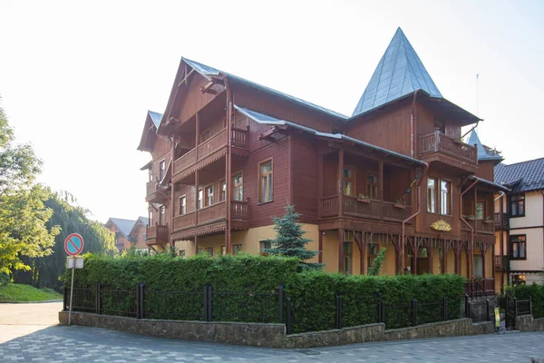 Truskavets Ucrania Julio 2021 Villa Bajo Madre Dios Truskavets Ucrania — Foto de Stock