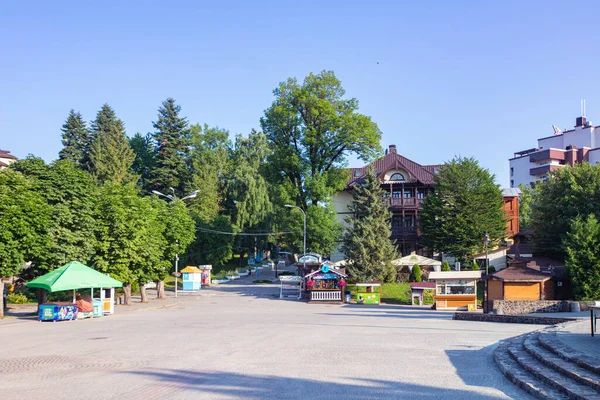 Truskavets, Ukrayna - 7 Temmuz 2021: Truskavets, Ukrayna