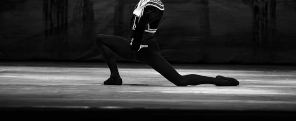 Detailní Záběr Klasické Baletní Mužské Tanečnice Don Quijote Balet — Stock fotografie