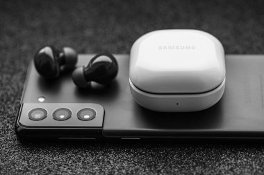 Seul, Güney Kore - 28 Kasım 2021 Samsung Galaksi Tomurcukları 2
