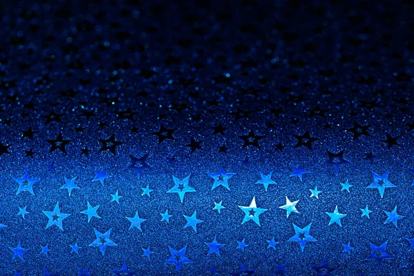 Голографические Блестящие Звезды Абстрактный Узорный Фон — стоковое фото