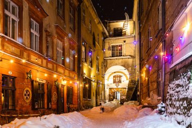 Lviv, Ukrayna - 17 Şubat 2021: Dzyga Sanat Galerisi