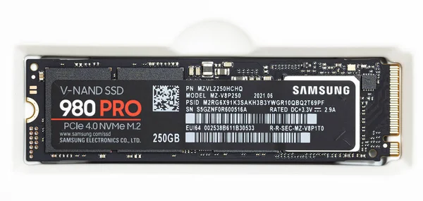 Szöul Dél Korea 2021 December Samsung Ssd 980 Pro Pcle — Stock Fotó