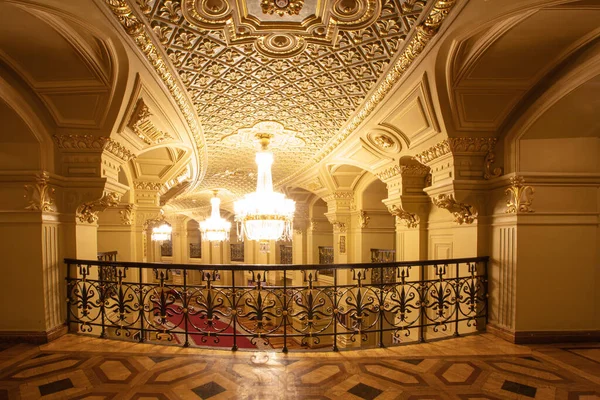 Kiev Ucrânia Dezembro 2018 Interior Ópera Nacional Taras Shevchenko Teatro — Fotografia de Stock