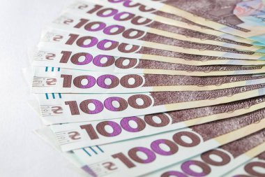Tasarım amaçlı 1000 Hryvnias banknotunun hayranıyım.