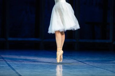 La Esmeralda balesi. Dans eden bacaklara yakın çekim. Bale duvar kağıdı