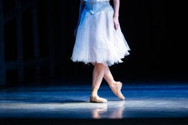 La Esmeralda balesi. Dans eden bacaklara yakın çekim. Bale duvar kağıdı