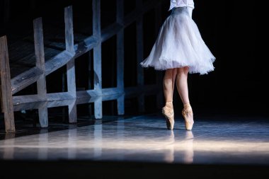 La Esmeralda balesi. Dans eden bacaklara yakın çekim. Bale duvar kağıdı