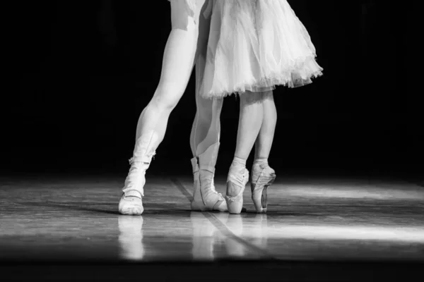 Esmeralda Ballett Nahaufnahme Tanzender Beine Balletttapete — Stockfoto